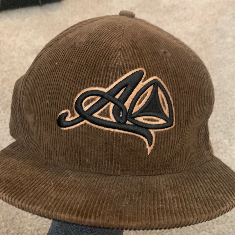 Original ACTIVE RIDE SHOP  hat brown corduroy size 7.5